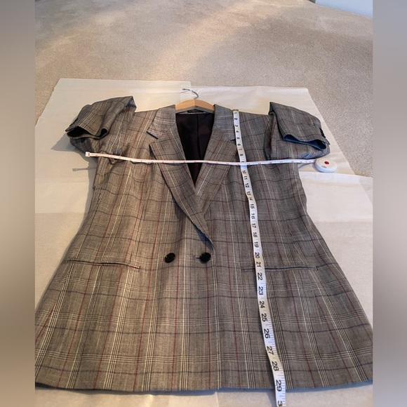 Vintage Plaid Blazer - Picture 3 of 4